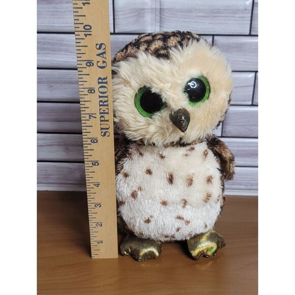 2016 Ty Beanie Boos-Sammy The Brown Owl #A54 - Picture 7 of 7